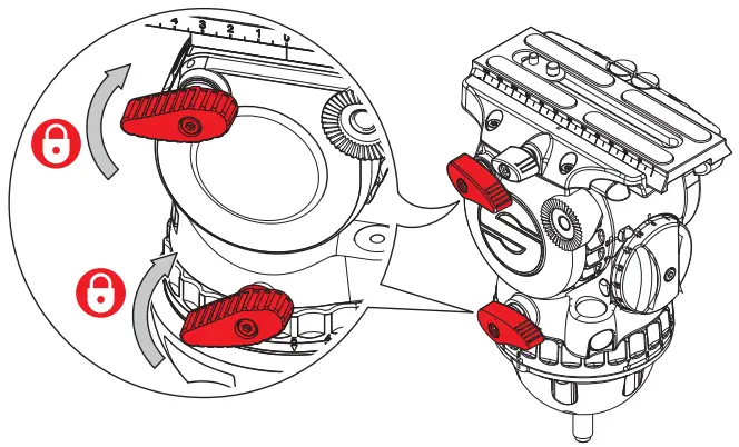 sachtler S2069 0001 FSB 8 Mk II Fluid Head - Mounting