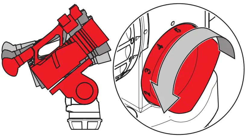 sachtler S2069 0001 FSB 8 Mk II Fluid Head - Raise the balance