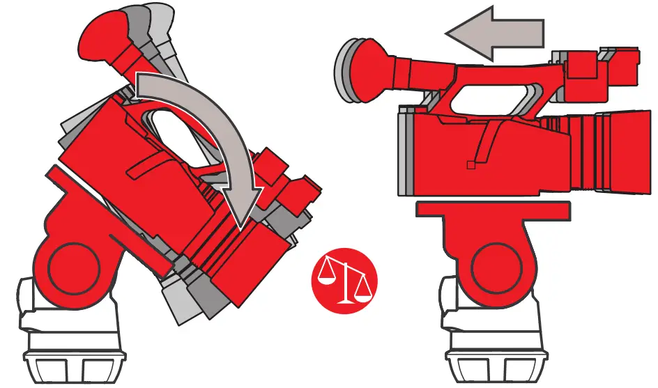 sachtler S2069 0001 FSB 8 Mk II Fluid Head - (points down
