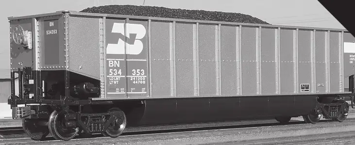 SCALE TRAINS SXT81770 HO Scale Bethgon Coal Gondola