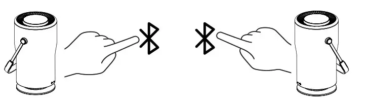 ohho OP-100W Portable Air Refining Purifier - Speaker