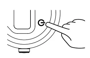 ohho OP-100W Portable Air Refining Purifier - power