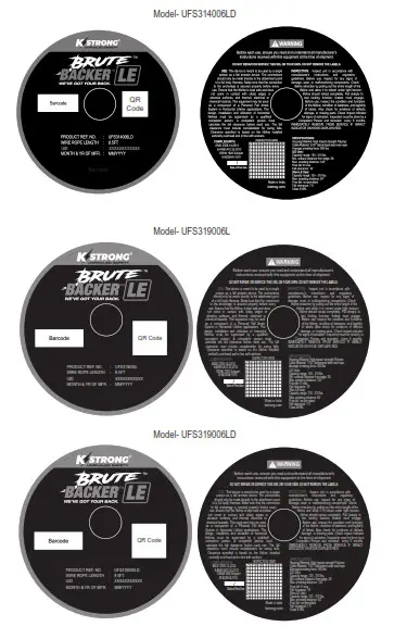 KSTRONG UFS310010 Self Retracting Devices - FIG 22