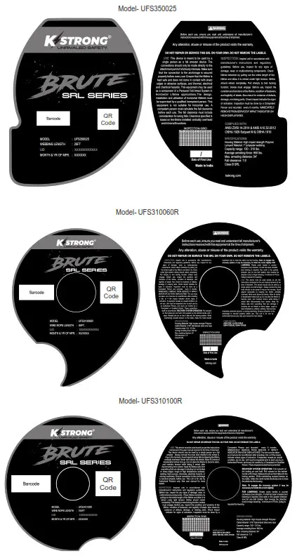 KSTRONG UFS310010 Self Retracting Devices - FIG19