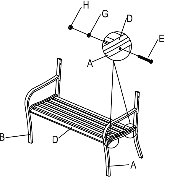 Outsunny-84B-185-50-Inch-Vintage-Garden-Iron-Patio-Bench-FIG-3