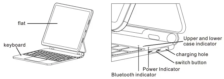 J JOYACCESS JJ88001 Bluetooth Keyboard - overview 1