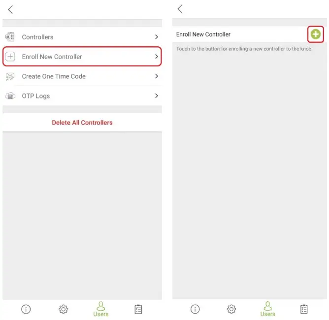 remock Biometric Keypad Touch Panel with Fingerprint Reader - Enroll new controller