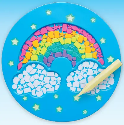 FABER CASTELL 6332 Rainbow Garden Stone - Figure 1