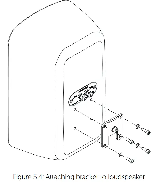 VOID Cyclone 10 Loudspeaker - Attaching bracket