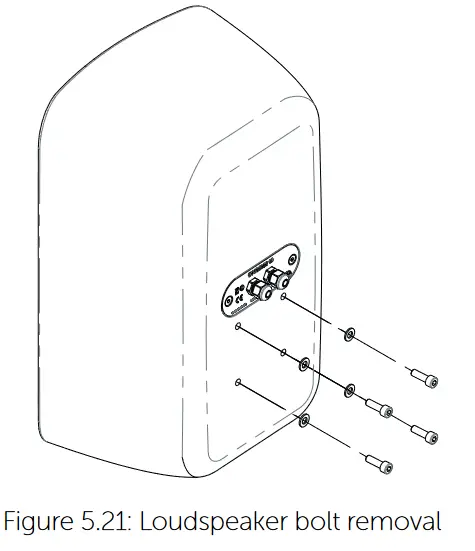 VOID Cyclone 10 Loudspeaker - Bracket assembly 1
