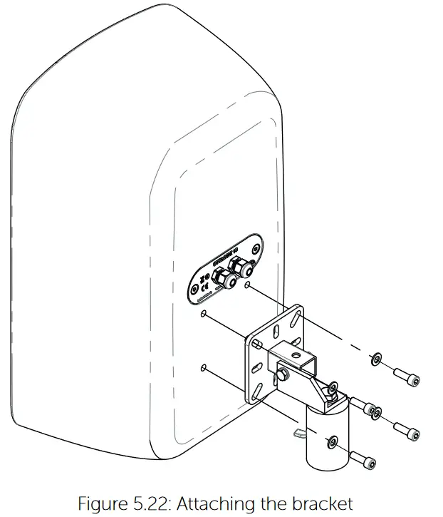 VOID Cyclone 10 Loudspeaker - Bracket assembly 2