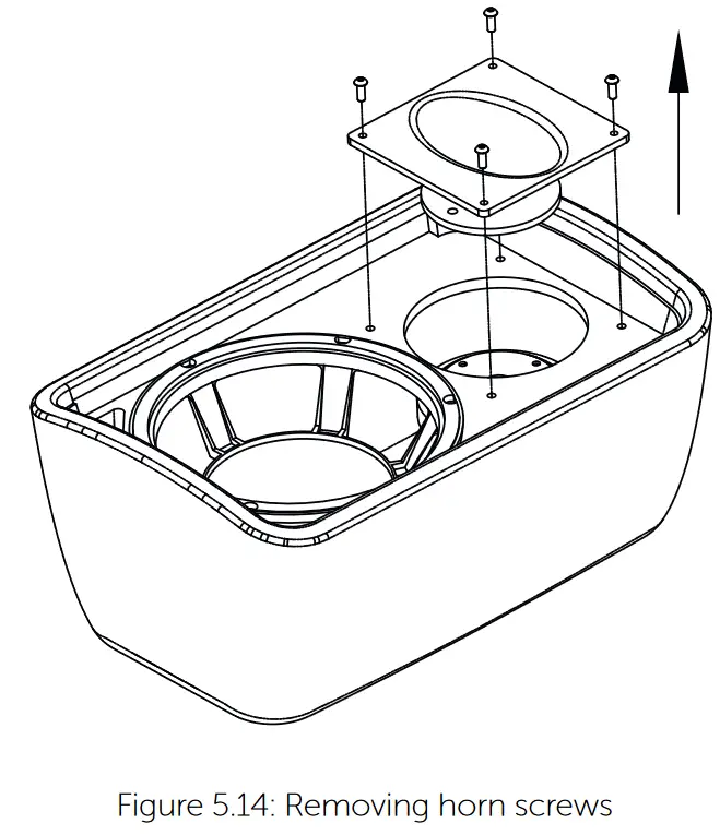 VOID Cyclone 10 Loudspeaker - Grill removal 1
