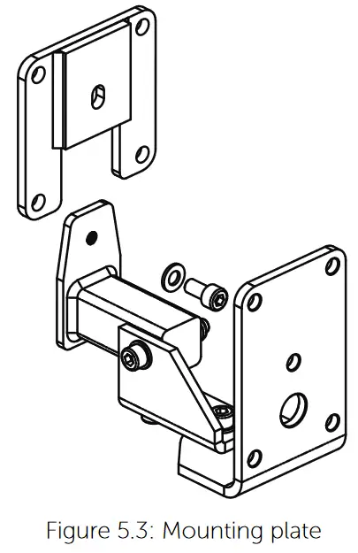 VOID Cyclone 10 Loudspeaker - Mounting plate