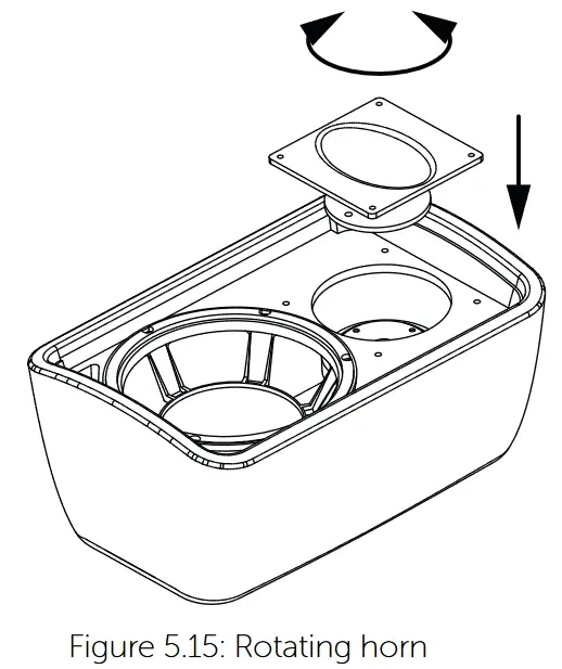 VOID Cyclone 10 Loudspeaker - Rotating horn