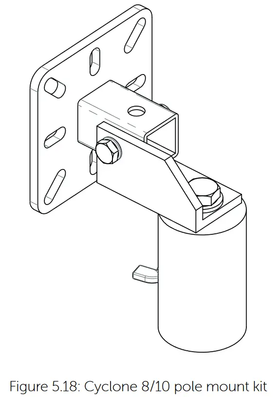 VOID Cyclone 10 Loudspeaker - mount kit