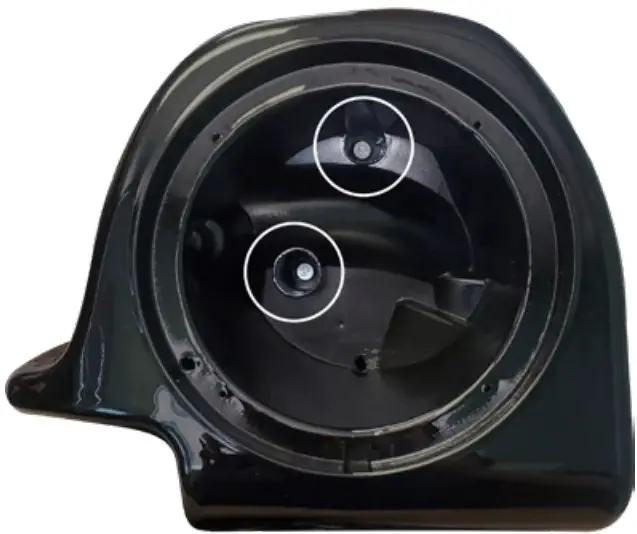 INSTALLATION OF LOWER VENTED FAIRING