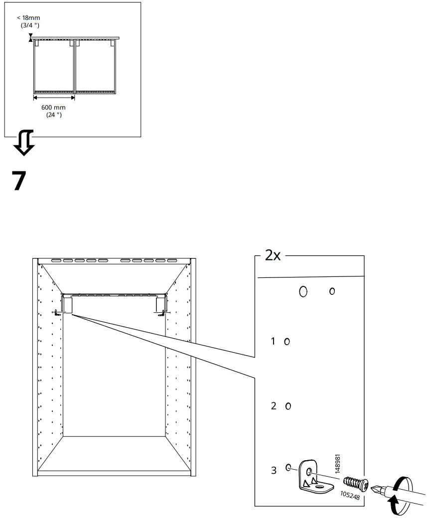IKEA HILLESJON Inset Sink Instruction Manual - Figure 144