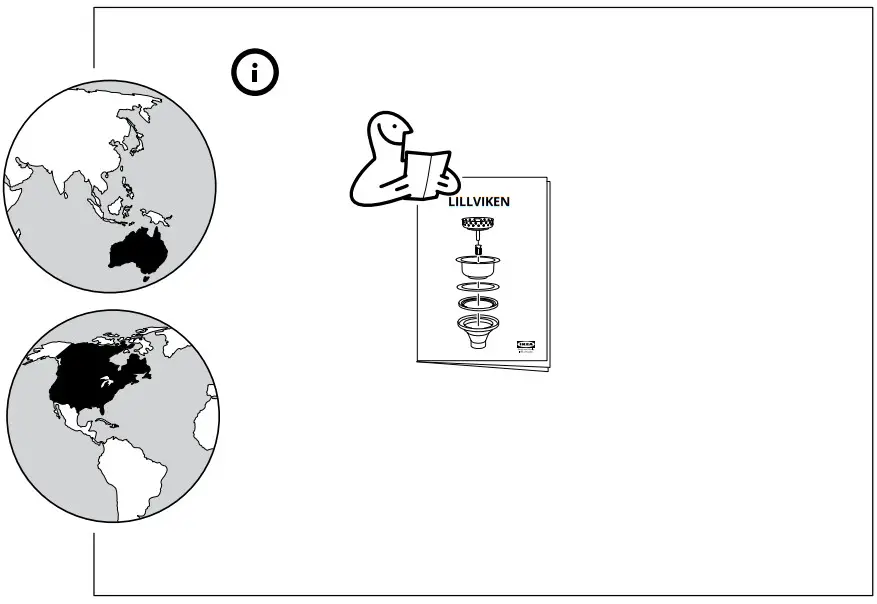 IKEA HILLESJON Inset Sink Instruction Manual - Figure 22