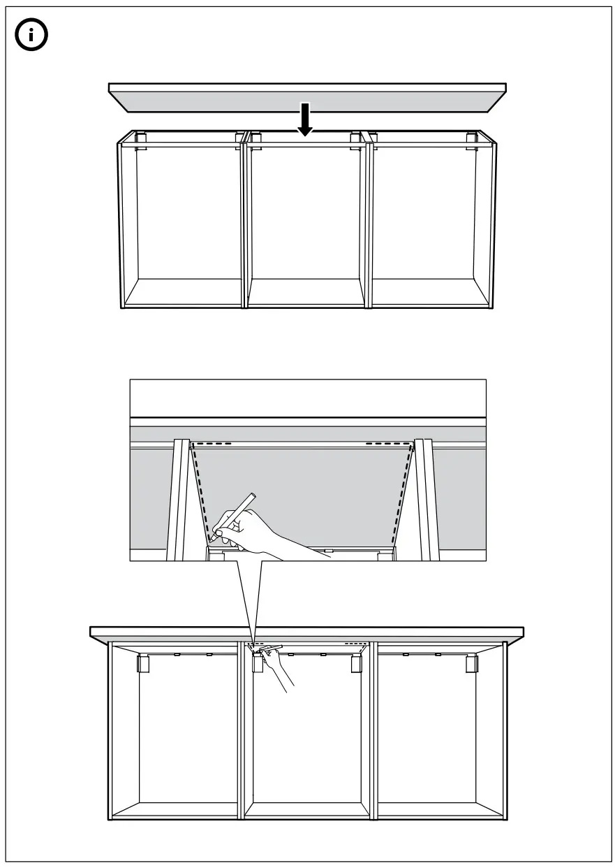 IKEA HILLESJON Inset Sink Instruction Manual - Figure 5