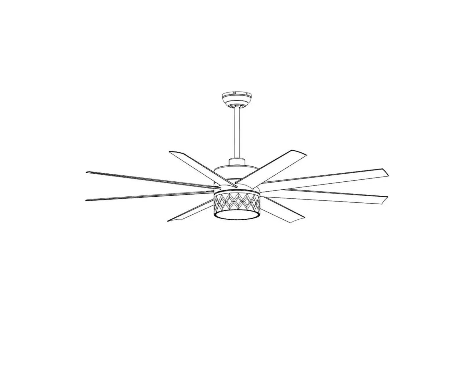Breezary 29001 65 Inch Ceiling Fan With Light User Manual Breezary 29001 65 Inch Ceiling Fan With Light User Manual