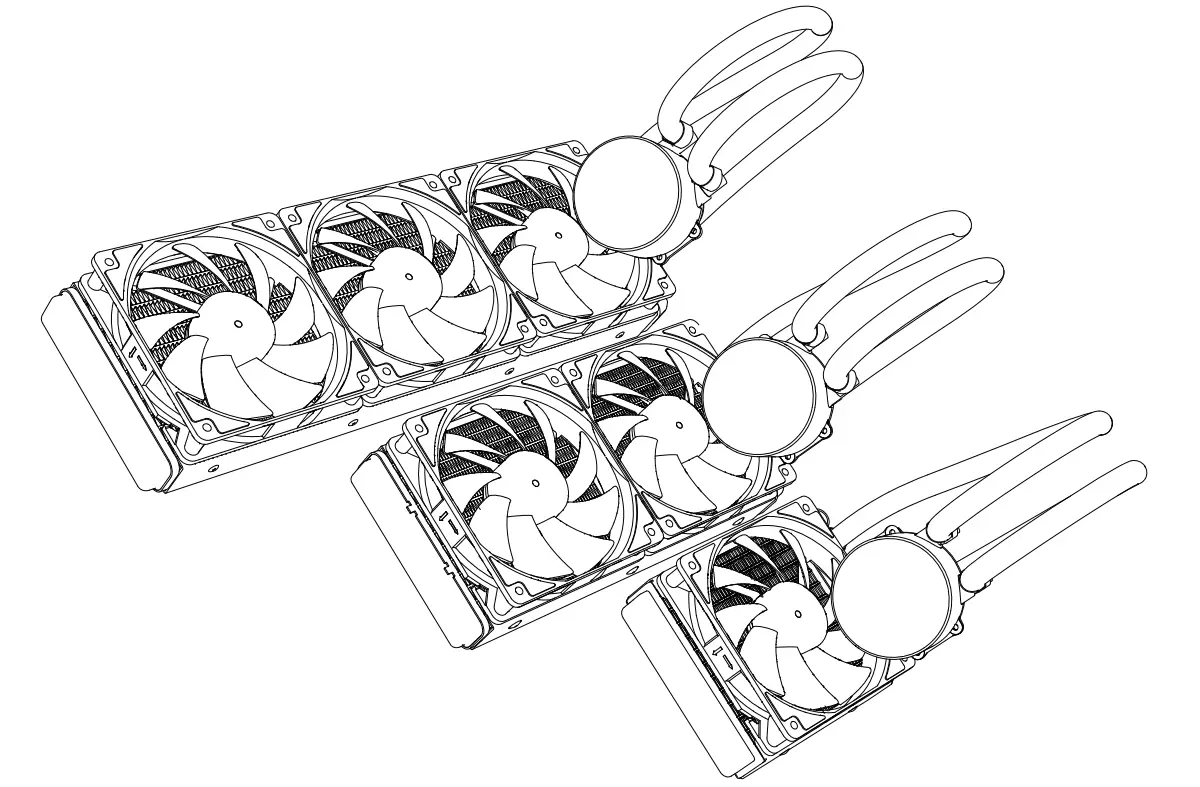 darkFlash DC120 Radiant ARGB All In One Liquid CPU Cooler