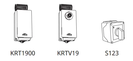 FRICO Elztrip EZ300 Electric Radiant Heater - Controls 1