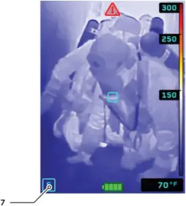 Seek thermal FirePRO 300 - Screen elements 3