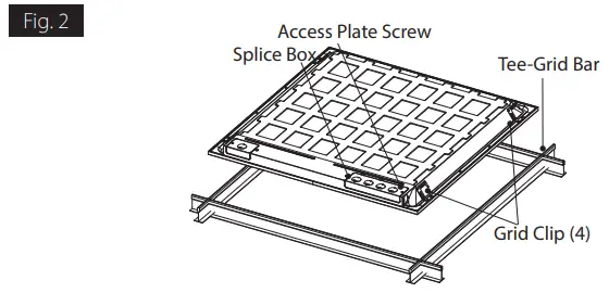 Recessed Ceiling Mounting