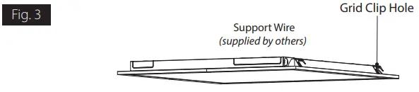 Recessed Ceiling Mounting