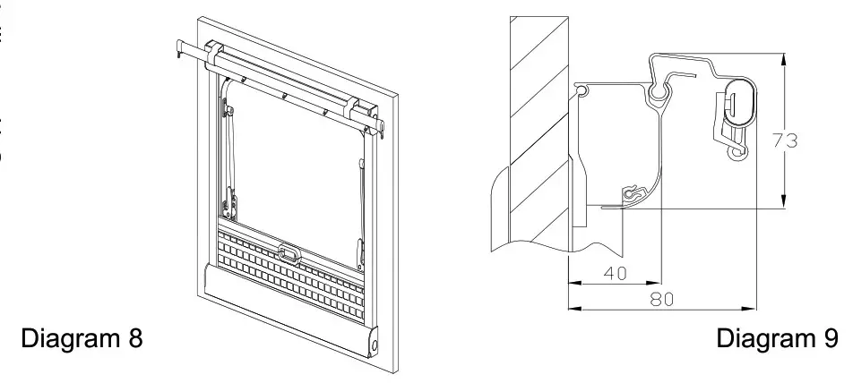 ATRV EuroVision Window and Blind Black Frame 800x1200mm - fig 10