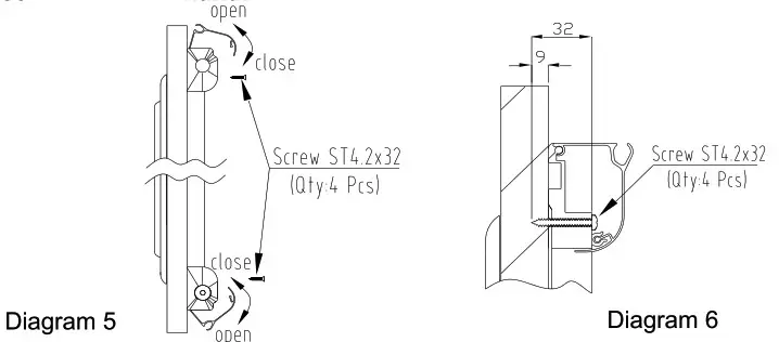 ATRV EuroVision Window and Blind Black Frame 800x1200mm - fig 3