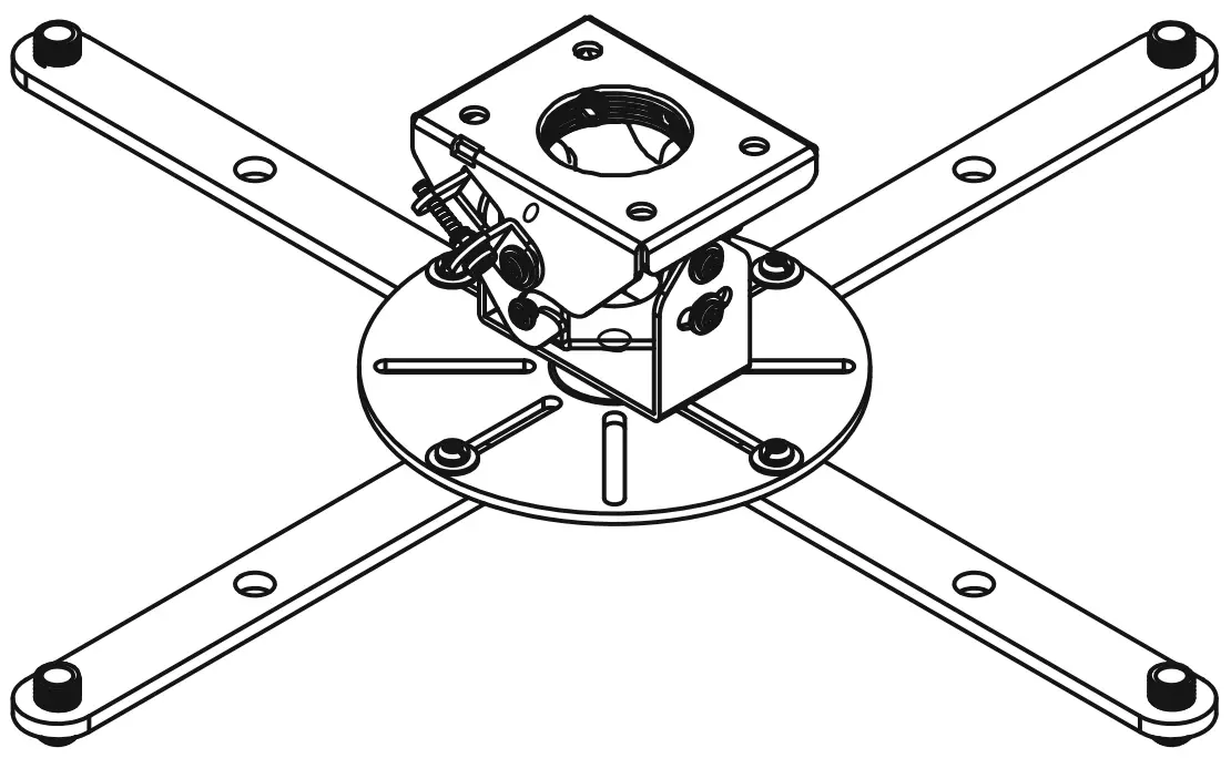 B-TECH BT899XL Projector Mount Ceiling
