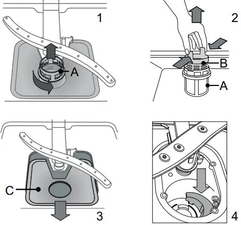 Whirlpool WRIC 3C26 P Stainless Steel Dishwasher-FIG20
