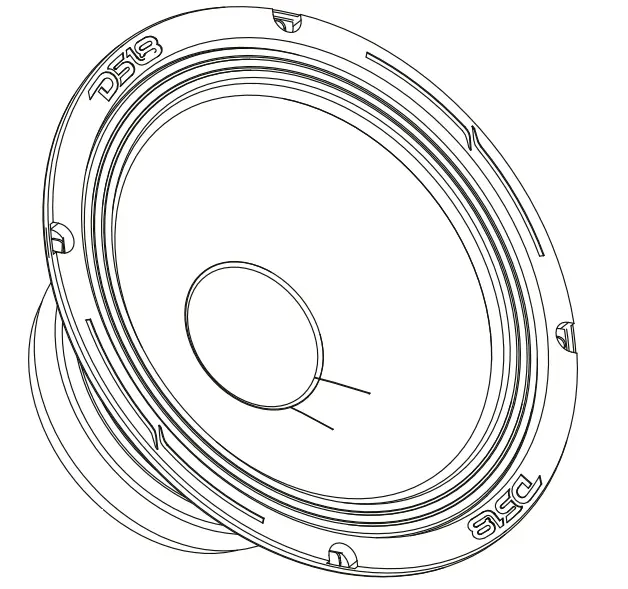 DS18 8PRO300MB-8 8 Inch Professional Mid-Bass Loudspeaker _