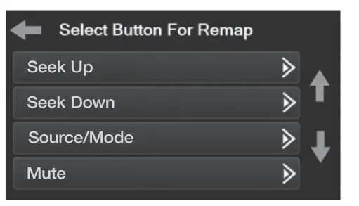 MeTra 99-5841B Ford Fusion2013-2020 - Remap Button screen