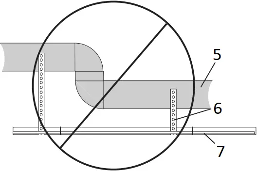 TRANE 4TWX5 - Refrigerant Line Routing 4