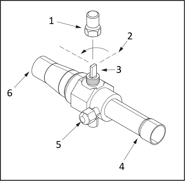 TRANE 4TWX5 - Service Valves 1