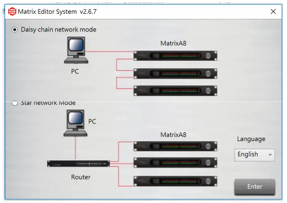 SISTEMA MATRIX A8 Audio Matrix Processor - fig 1