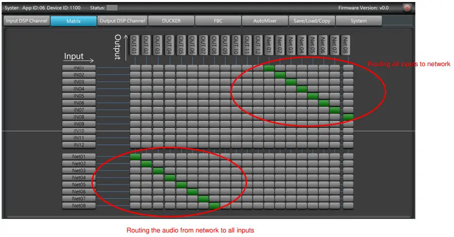 SISTEMA MATRIX A8 Audio Matrix Processor - fig 4