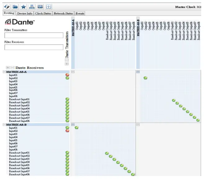 SISTEMA MATRIX A8 Audio Matrix Processor - fig 5