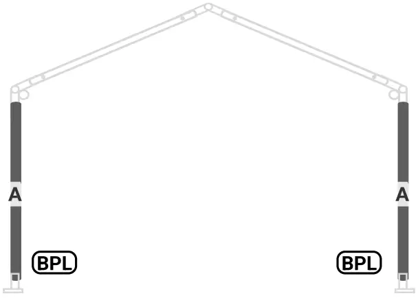 AMERICAN TENT 15foot x 30foot Commercial Party Frame Tent - Crown