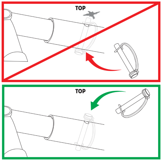 AMERICAN TENT 15foot x 30foot Commercial Party Frame Tent - Ridge Crowns