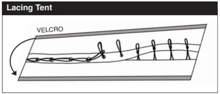 AMERICAN TENT 15foot x 30foot Commercial Party Frame Tent - tent top