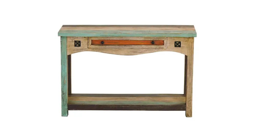 Noble 109856 Edgell Multicolored Distressed Console Table Instruction Manual Noble 109856 Edgell Multicolored Distressed Console Table Instruction Manual