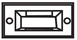 NOBLE 109856 Edgell Multicolored Distressed Console Table - Hardware6