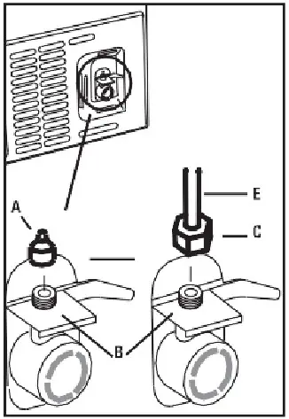 SUMMIT FF1513SS Top Mount Refrigerator Freezer - fig 5