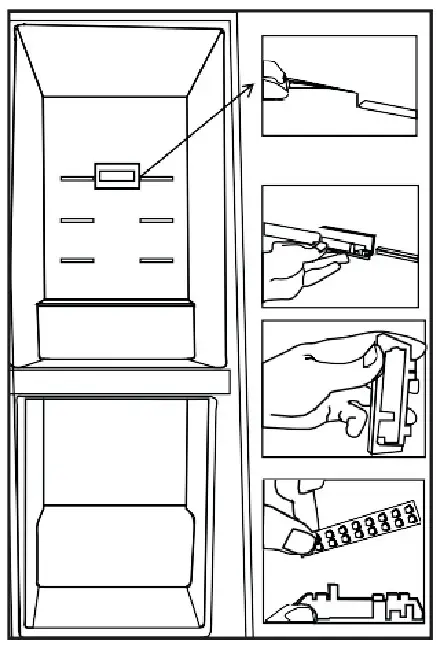 SUMMIT FF1513SS Top Mount Refrigerator Freezer - fig 7