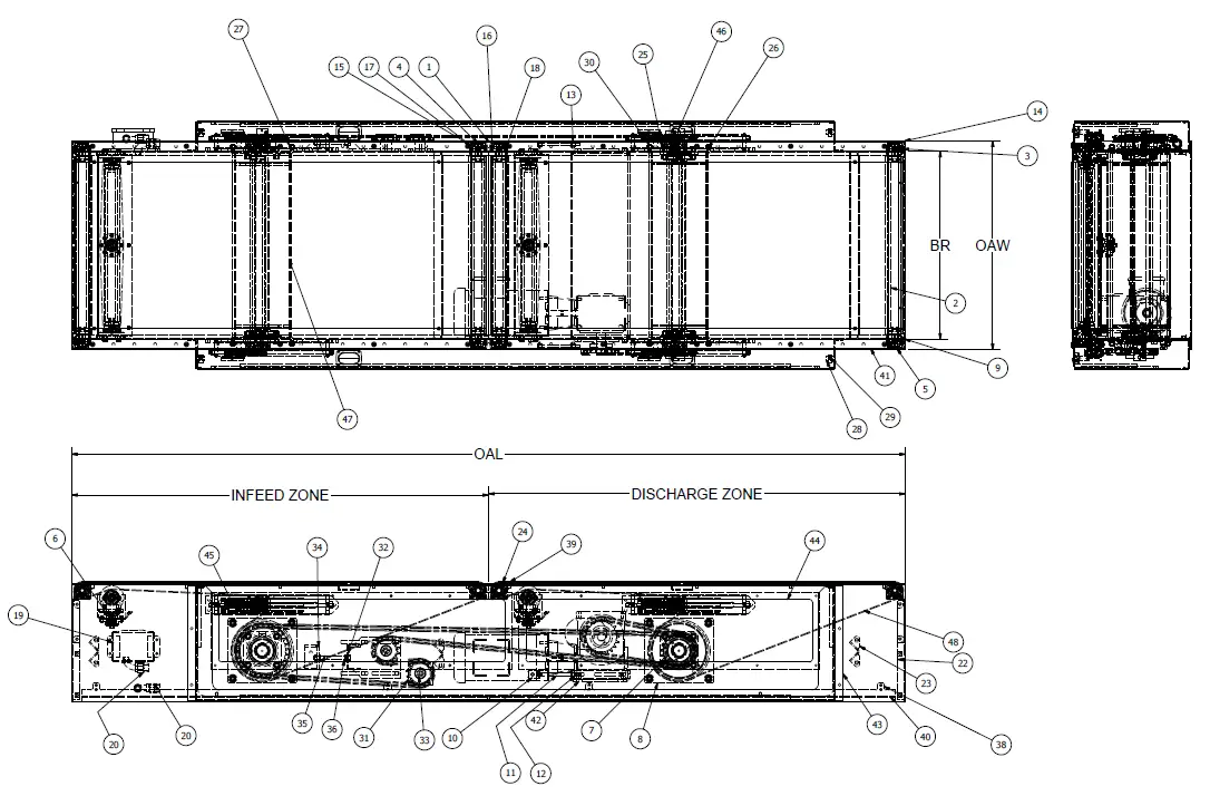 HYTROL Gapper-D High Speed Belt Conveyor 9