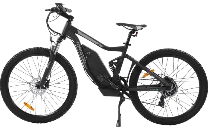 ECOTRIC TOR26LCD-MB Tornado Full Suspension MTB Electric Bike-PRODUCT