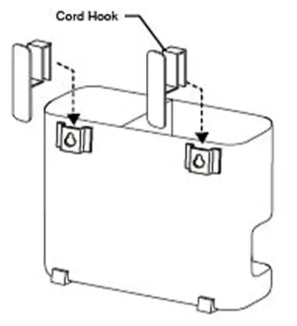 DELTA 7593 Hair and Hair Iron Holder, Beautes White - parts 3
